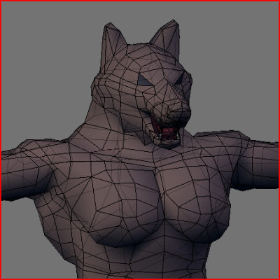 maya wolf werewolf - Werewolf by jrs100000